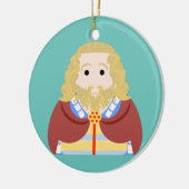 King Edward II of England Keramisch Ornament (Links)