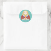 King Edward II of England Ronde Sticker (Tas)