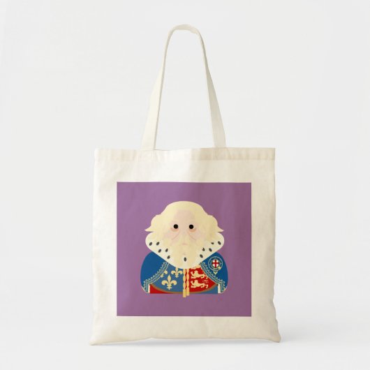 King Edward III of England Tote Bag (Voorkant)