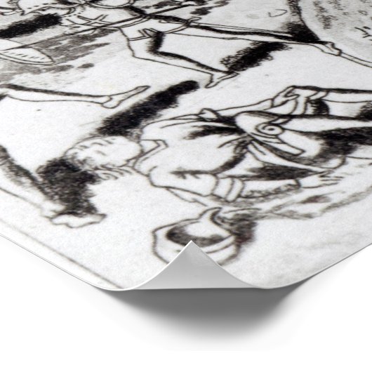 King Edward I's eerste expeditie Poster (Hoek)