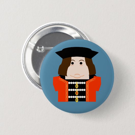 King Edward IV of England Ronde Button 5,7 Cm (Voorkant /achterkant)