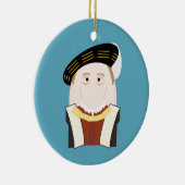 King Edward VI Keramisch Ornament (Rechts)