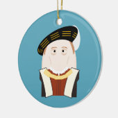 King Edward VI Keramisch Ornament (Links)