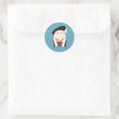 King Edward VI Ronde Sticker (Tas)