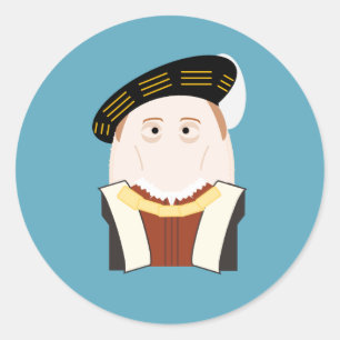 King Edward VI Ronde Sticker