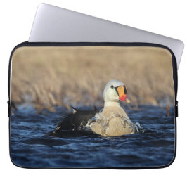 King Eider Bird Laptop Sleeve