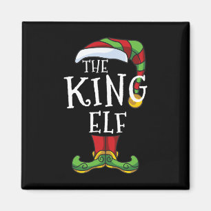 King Elf Family Matching Kerstgroep plezier Magneet