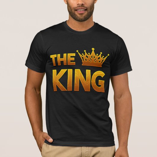 King en Queen Shirten T-shirt (Voorkant)