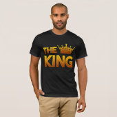 King en Queen Shirten T-shirt (Voorkant volledig)