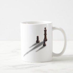 King en twee Pawns Koffiemok