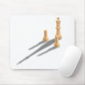 King en twee Pawns Muismat (Met muis)