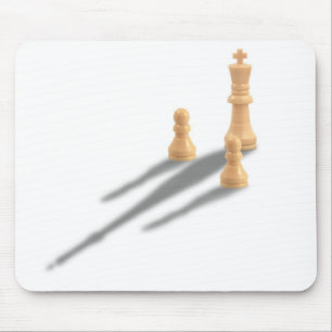 King en twee Pawns Muismat