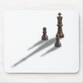 King en twee Pawns Muismat (Voorkant)