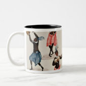 King en z'n Suite Tweekleurige Koffiemok (Links)