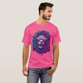 King Energy - Bold Lion Gezicht T-shirt (Voorkant volledig)