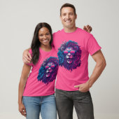 King Energy - Bold Lion Gezicht T-shirt (Unisex)