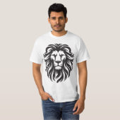 King Energy - Bold Lion Gezicht T-shirt (Voorkant volledig)