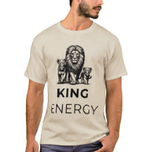 KING ENERGY Leeuwen T-Shirt | AMAR Wilde Dieren