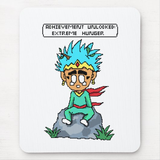 King Eric’s Jungle Breakdown – Pixel Art Muismat (Voorkant)