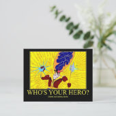King Falcon postcard Briefkaart (Staand voorkant)