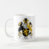 King Family Crest Koffiemok (Links)
