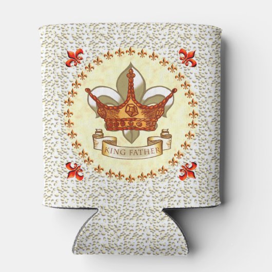 King Father Banner Crown Blikjeskoeler (Achterkant)