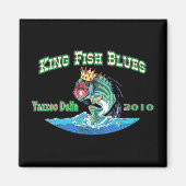 King Fish Blues Fest 2010 Magneet (Voorkant)