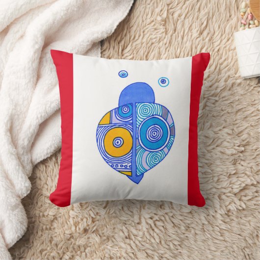 King Fisher Cotton Sierkussen (Deken)