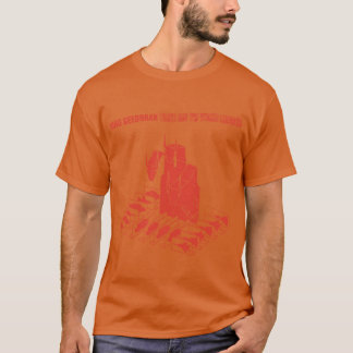 king geedorah take me to your leader red retro t-shirt