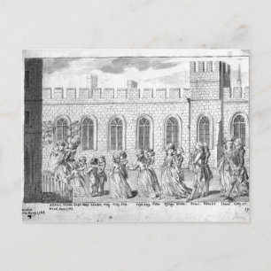 King George III en Queen Charlotte Briefkaart