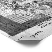 King George III en Queen Charlotte Poster (Hoek)