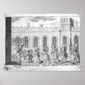 King George III en Queen Charlotte Poster (Voorkant)