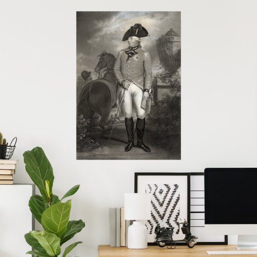 King George III poster/print Poster (Thuiskantoor)