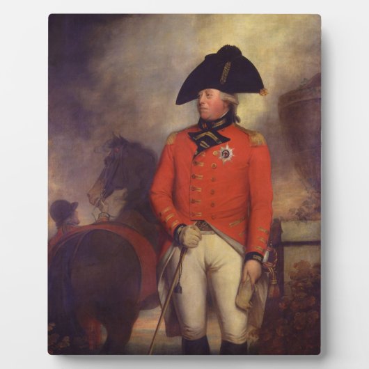 King George III van Sir William Beechey Fotoplaat (Voorkant)