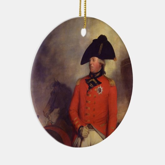 King George III van Sir William Beechey Keramisch Ornament (Rechts)