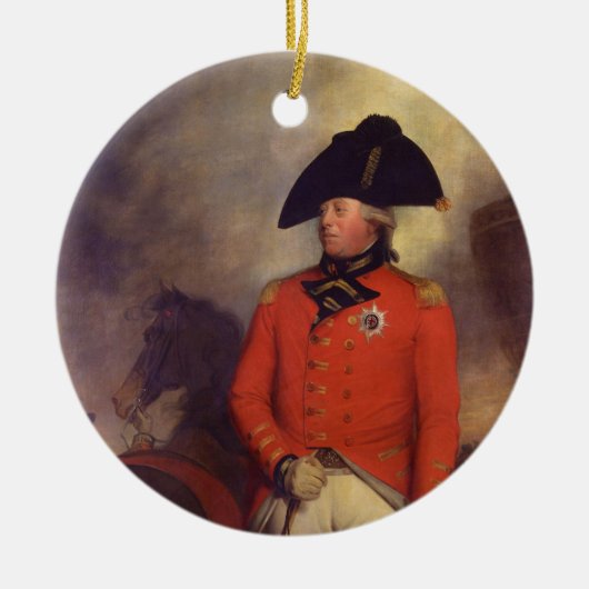 King George III van Sir William Beechey Keramisch Ornament (Voorkant)
