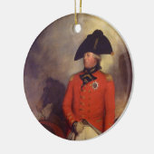 King George III van Sir William Beechey Keramisch Ornament (Links)