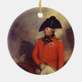 King George III van Sir William Beechey Keramisch Ornament (Achterkant)