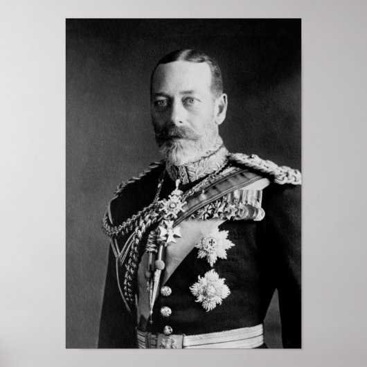King George Portrait - 1923 Poster (Voorkant)