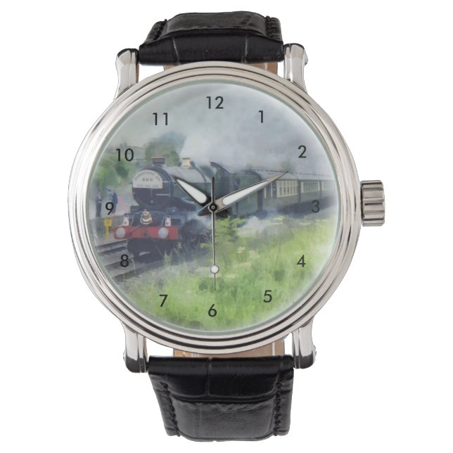 King George Steam Train Horloge (Voorkant)