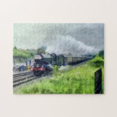 King George Steam Train Legpuzzel (Horizontaal)