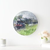 King George Steam Train, witte genummerde wijzerpl Grote Klok (Huis)