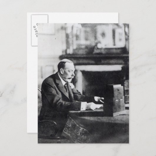 King George V Briefkaart (Voorkant / Achterkant)