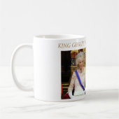 King George VII en Queen Camilla Koffiemok (Links)