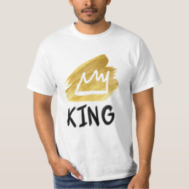 KING (gewone dagelijkse witte T) T-shirt