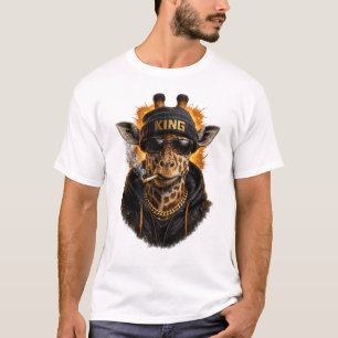 King Giraffe Streetwear T-Shirt – Urban Dieren Des