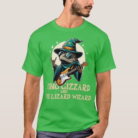 KING GIZZARD AND THE LIZARD WIZARD T-SHIRT (Voorkant)