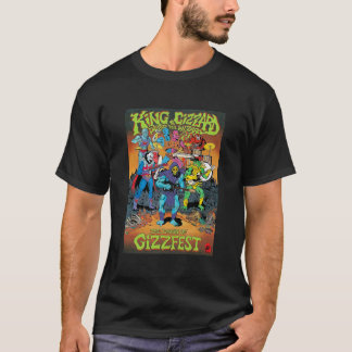 King Gizzard en The Lizard Wizard Dawn of Gizzfes T-shirt