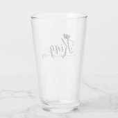 "King" Glas (Achterkant)