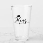 "King" Glas (Voorkant)